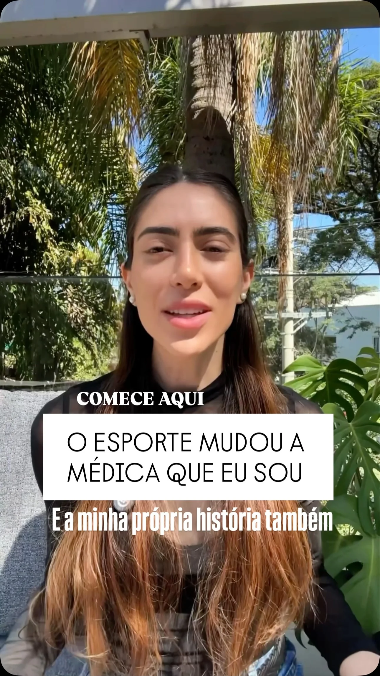 Raquel apresenta sua trajetória na medicina esportiva